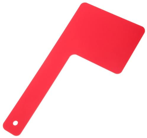 IWOWHERO Bandera Roja Giratoria Para Buzón De Acrílico Grande, Accesorio Señal De Alerta Para Buzón Exterior Compatible, Repuesto Duradero y Visible Para Correo