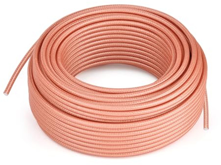 Eightwood Cavo coassiale RG400, 30,5 m, M17/128, cavo coassiale a doppia schermatura per stazione base prosciutto amatoriale antenna jumper radio
