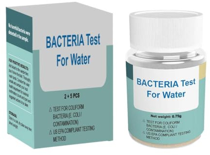 Wassertester -Kit - Hochgenauigkeits -Leitungswasser -Test -Kit | Einfache Erkennungsstreifen | Fast Safe Messings Laboratory Precision, Pool Lake River Spa Haushaltswasseranalyse Versorgung