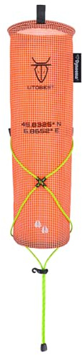 UTOBEST Custom Quiver for Trail Running Pole, Running Accessories Storage Bag (Orange)