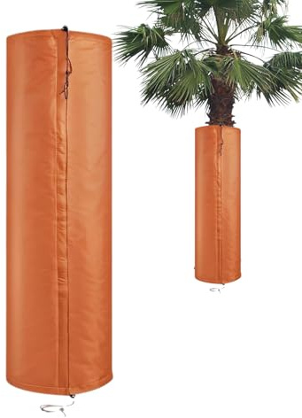 Cubierta protectora de raíz de árbol, protección contra heladas con cordón, cubierta de protección de raíz de palmera, para clima frío, huerto, patio, entrada, paisajismo, parque al aire libre
