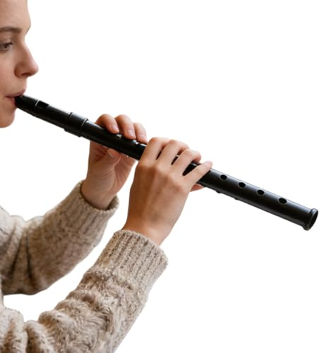 Irische Flöte, tragbares Windinstrument mit C- und D-Schlüsseln | Irische Flöten | für Anfänger und Erwachsene, zum Üben, für Konzertperformance und Klangtraining