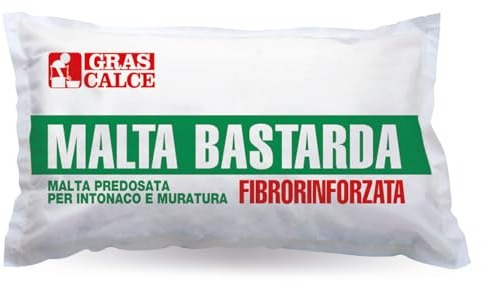 MALTA BASTARDA GRAS CALCE - 10 Sacchi 25 kg - Murature ed intonaci