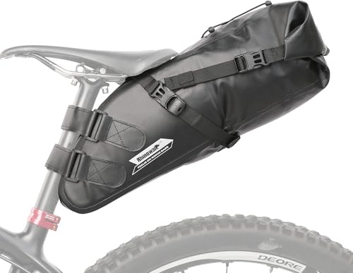 Rhinowalk Bike Saddle Bag - 1.5/5/10/13L Waterproof Cycling Seat Bag for Mountain & Road Bikes