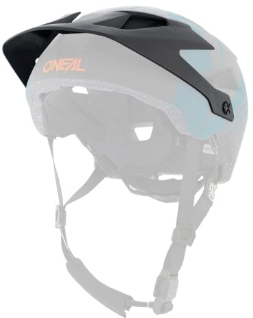 O'NEAL | Ersatzschirm Mountainbike-Helm | MTB Downhill | Ersatzschirm für Visor Backflip Helm Defender | Helmet Defender NOVA | Erwachsene | Petrol Orange | One Size