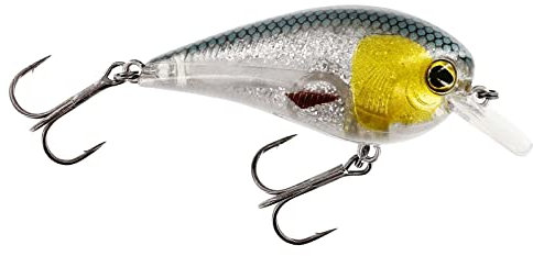 Westin 7cm 16g BassBite 2.5 Squarebill - Crankbait, Farbe:3D Headlight