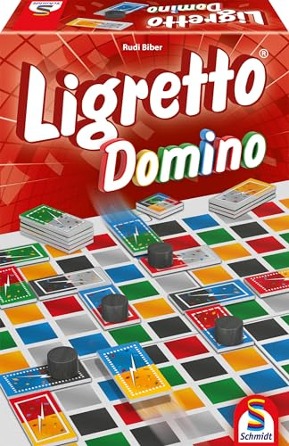 Schmidt Spiele 88316 Ligretto Domino Taktik- und Familienspiel