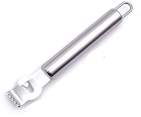 MAGICVOGEL Edelstahl Zitronenschaber Zitronenschäler Orangenschäler mit Kanalmesser Zestenreißer Obstschäler Limettenschäler (1)