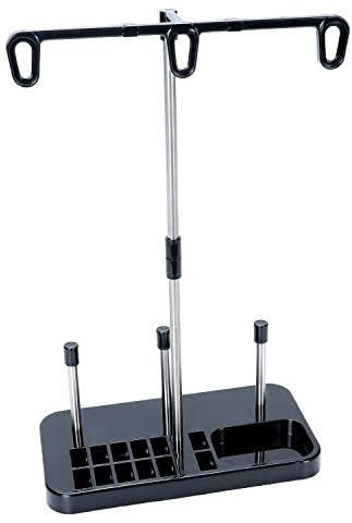 New brothread Leichtgewicht Spulenhalter Garnrollenhalter für Stickerei, Nähen, Quilten Maschinen - Vier Farben für die Auswahl - Schwarz