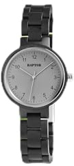 Raptor Damen-Uhr Sherin Holz Faltschließe Analog Quarz RA10244 (Ahornholz)