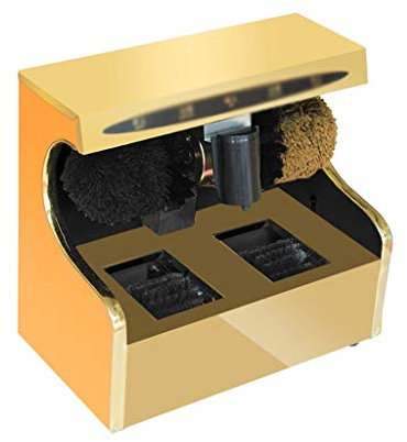 Cireuse à chaussures électrique, polisseuse multi-brosse, polisseuse à chaussures, machine à induction automatique, Automaticsher, machine à induction automatique, portable domestique automatique (or