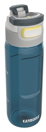 Kambukka Elton 750ml Gourde - Résistante aux Chocs, Odeurs et Saletés, Couvercle 3 en 1 avec Graduation, Compatible Lave-Vaisselle - Tempête Sauvage
