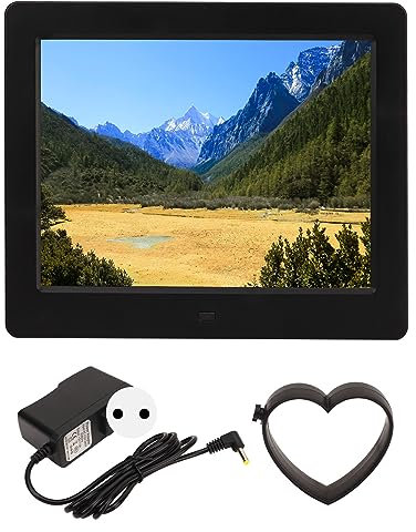 Buachois Calendario Orologio Digitale, WiFi Elettronico con Promemoria Giorno della Data Previsioni Meteo Calendario Digitale per Anziani Orologio Giornaliero per Soggiorno, Camera da Letto(EU)