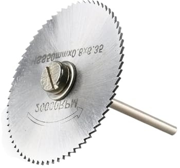 7 pezzi di lama for sega circolare for trapano elettrico, mini disco da taglio for lavorazione del legno e metallo(7Pcs A)