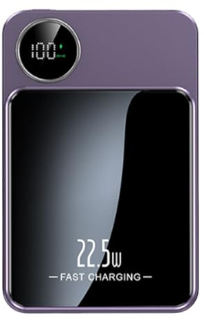 Chargeur sans fil – Hub de charge rapide magnétique | Chargeur de téléphone sans fil 20 000 mAh | Centrale électrique pour écouteurs mobiles, tablette, ordinateur portable, montre intelligente, bureau