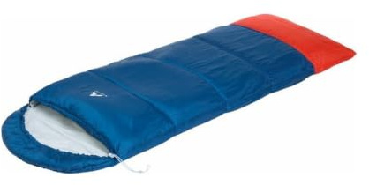 Mc Kinley Mu-Schlafsack Camp SoftPro 10 Blue Petrol/RED/Blue