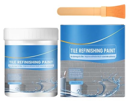 Kit Di Riverniciatura Per Vasca Da Bagno,300g Stucco Riparatore - Vernice Per La Vasca | Per Crepe, Doccia, Bagno, Piano Di Lavoro, Parete, Armadietto, WC, Interni, Ceramica, Porcellana