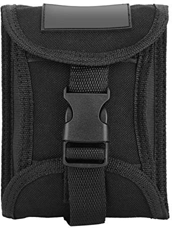 OUKENS Tauchgewichtstasche, 3kg Tauchgewichts-Gürteltasche Scuba Weight Pocket Tauchen Bleigürtel mit verstellbarem Schnellverschluss-Schnalle für Taucher unter Wasser(Schwarz)