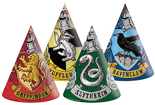 Procos 93372 Harry Potter - Sombrero de papel (16 x 12 cm, FSC)