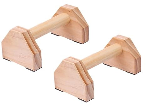 MILISTEN Liegestütz-rack Aus Holz Für Fitnessgeräte Übung Fitnessgeräte Liegestütz-racks 30 Cm Holzständer Paar Heimübungszubehör Fitness-push-