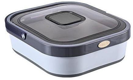 Pet Food Container - Airtight Bin, Foldable Storage Box | Large Cat Dog Food Container with Sealed Lid, Ideal for Storing Treats, Pellets, Grains, Rice, and Pet Supplies Organization