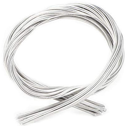 10Pcs Flux Cored Wire Aluminum Welding Rods 2Mm Diameter Low Temperature Solde Easy Melt Flux Cored Wire Rod Thermal Copper On 16 * 8 * 5