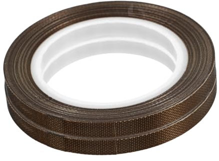 FUNOMOCYA 2rollen Dichtungsbänder Für Vakuumiergeräte Ptfe-band Isolierband Wärmeisolierband Ersatz Für Vakuumierband Geeignet Für Hohe Temperaturen Und Elektrische Anwendungen