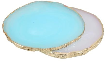 Palette Per Nail Art Da Donna Piastra Per Miscelazione Unghie in Resina Design Delicato E Pratico