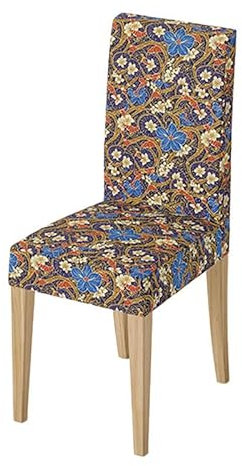 Zweig Stuhlhussen Vintage Blumen Moderne Stuhlhussen,Stretch Esszimmer Stuhlbezug Für Esszimmerstühle,Abnehmbarer Waschbarer Spandex Stuhlüberzug Für Küchenstühle,Küche6Er Set