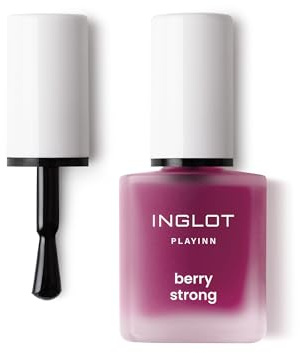 INGLOT PLAYINN Berry Strong Nail Conditioner - Nagelpflege | Stärkt, spendet Feuchtigkeit und regeneriert | Natürliche Formel | 15ml