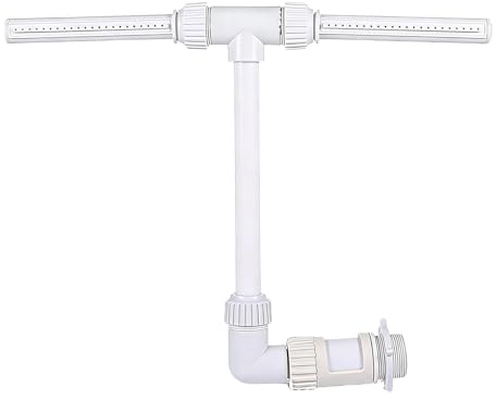 Generisch Piscina a cascata, irrigatore refrigerante a doppio getto, fontana a spruzzo per piscina, per giardino, cortile, terrazza, cortile, fattoria, acquatico, uomini, donne, famiglia
