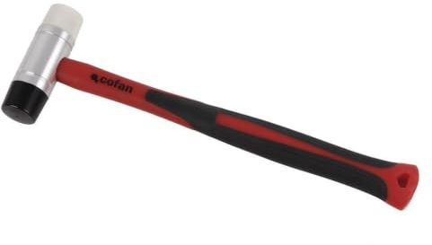 Martillo Nylon-Poliuretano mango de fibra, Ø35mm