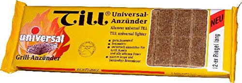 Till Universal Grillanzünder Feststoff Grillanzünder 24er Riegel