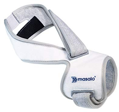 Masalo® Manschette MED - bei Tennisarm, Golferarm, Mausarm (Epicondylitis) (Größe 1 / rechter Arm)