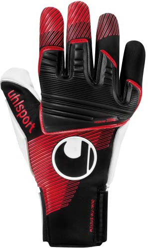 uhlsport Powerline Absolutgrip Reflex Fußball Torwarthandschuhe für Kinder und Herren, Torwart-Handschuhe, Torhüter-Handschuhe mit Grip bei Allen Wetterbedingungen