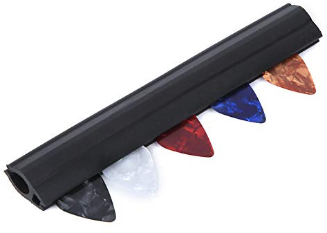 Morsetto Porta Plettri per Chitarra con Pickup per Chitarra a Colori Casuali da 5 Pezzi, Facilmente Collegabile Al Supporto del Microfono per Spettacoli Sul Palco