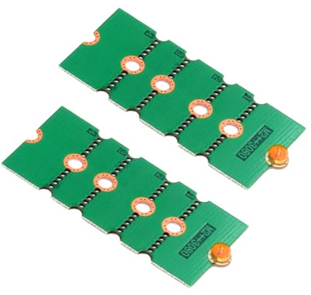cablecc NGFF M2 NVME M.2 Erweiterter Adapterkartentransfer 2230 2242 2260 2280 Wechsel zu langer SSD, 2 Stück