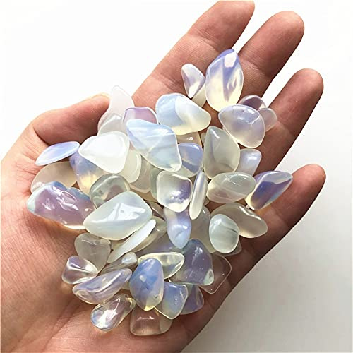 AUOQKQUT Cristal décoratif Opale Naturelle, Gravier en Vrac, Pierres tombées, Cristal de Quartz Naturel, Cristal de décoration for la Maison, 50g décoration d'intérieur