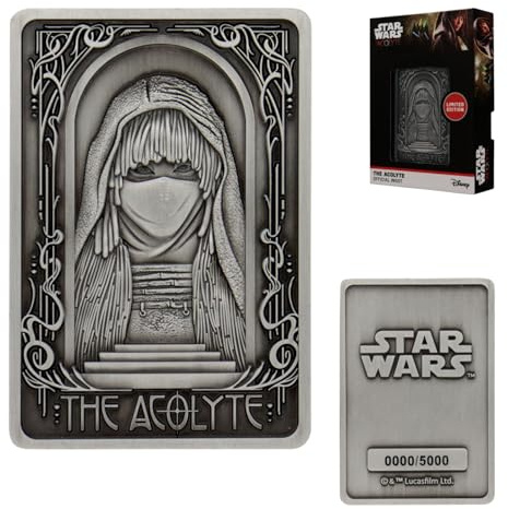 Star Wars The Acolyte Limited Edition Sammlerstück Metallbarren - Offizielles Merchandise