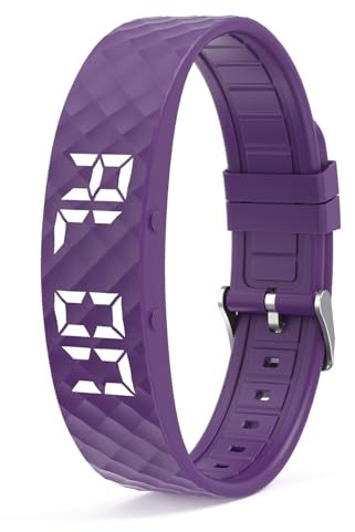 findtime Digital Uhr Herren Damen Armbanduhr Schrittzähler ohne App und Handy Fitnessarmband Kalorien Digitaluhr Schlaftracker Fitnessuhr Fitness Tracker Junge Mädchen Wecker Wasserdicht