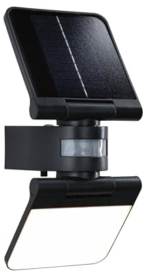 Paulmann Outdoor Solar strålkastare Lesla IP65 3000 K USB PIR antracit 94609