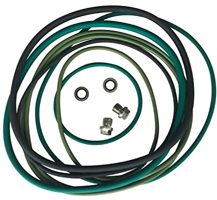 Tendparts 2906-0732-00 2906073200 Cooler Radiator Kit Oil-Free Compatible with Atlas Copco Screw Air Compressor ZR110-145
