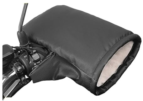 GSJNHY Motorrad Lenkerhandschuhe Motorrad Lenker Muffs Mitts Wärmer Handschuhe wasserdichte Handmuffs Fahrrad Griff Abdeckung Hand Abdeckungen