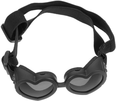 BETOOKY Gafas de Verano para Mascotas Negras de Pc, Gafas Protectoras a Prueba de Viento para Perros Pequeños, Accesorio de Ropa para Exteriores y Fiestas