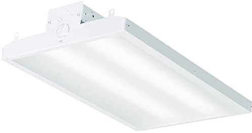 Lithonia Lighting I-BEAM LED High Bay Light, Ceiling Lighting Fixture, 22,000 Lumens, 5000K Daylight, Dimmable LED Shop Lights for Warehouse, Garage, Work Light, MVOLT 120–277V (IBE 22LM MVOLT 50K)