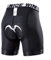 NICEWIN Radunterhose Herren mit Sitzpolster Radlerhose Unterwäsche 4D Gepolsterte Fahrradhose Kurz Atmungsaktive schnelltrocknende stoßfeste Herren Fahrrad Unterhose, XXL, Schwarz