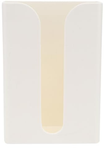 UPKOCH Wandhalterung KosmetiktüCherbox Weiß - Ohne Bohren Papierhandtuchspender - Traceless Tissue Holder FüR Badezimmer, KüChe, Wohnzimmer - Vertikal & Horizontal Montierbar