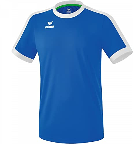 Erima Unisex Erwachsene Retro Star Trikot (3132122), New royal/weiß, L