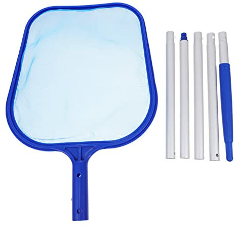 BESPORTBLE Skimmernetz Für Swimmingpool Und Heimpool Laubreiniger Zum Entfernen Von Insekten Und Laub Aus Aluminiumlegierung Pp Und Nylonmaterial Langlebig Und Einfach Zu Bedienen