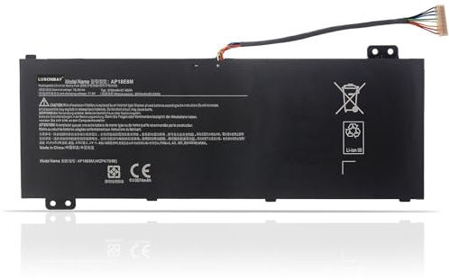 AP18E8M Laptop Battery Replacement for Acer Nitro 7 AN715-51 Aspire 7 A715-74 A715-74G ConceptD 3 Pro CN315-71 CN315-71P Predator Helios 300 PH315-52 PH315-53 PH317-53 CN515-71 15.4V/57.48Wh